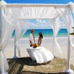 wedding beach gazibo